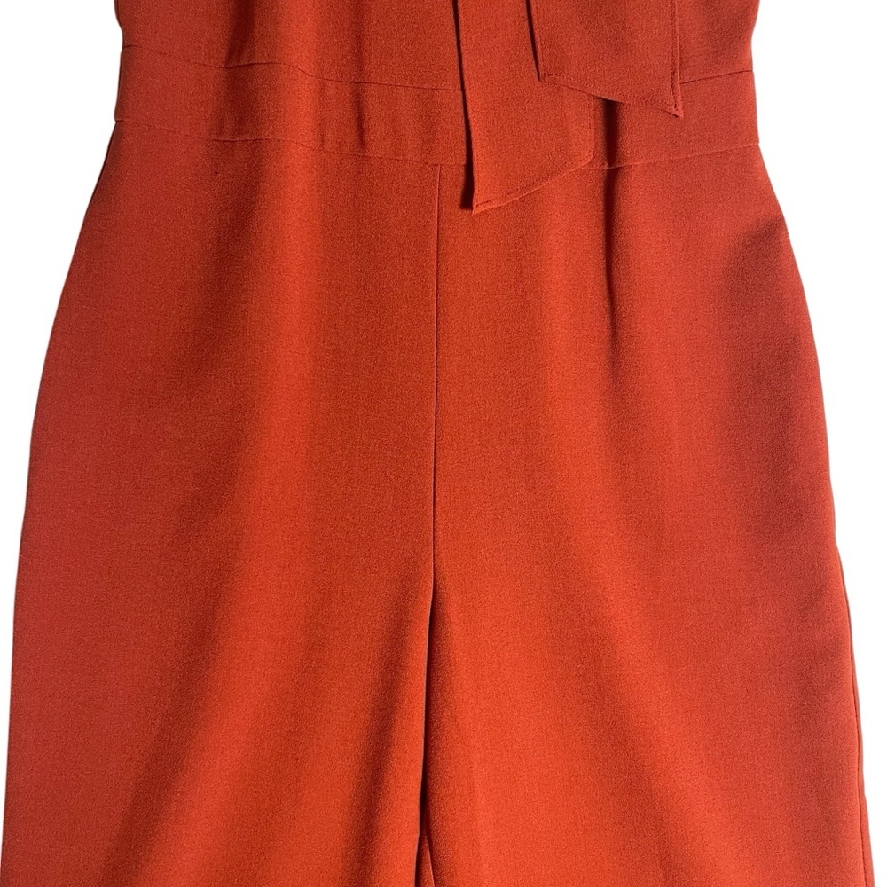 Vince Camuto Elegant Rust Halter‎ Jumpsuit. Size 14 *F0100 - Picture 4 of 4